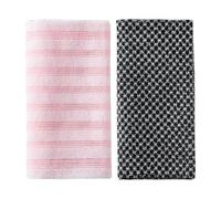 Générique Serviettes Exfoliantes Légères et Efficaces Lot de 2 en Fibre de Polyester Bain Plusieurs styles pour Gommage à Domicile, Adaptées pour Poitrine et Jambes Plusieurs styles