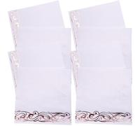 Générique Serviettes Jetables 3 Couches Épaisses pour Fête Lot de 50 en Pâte de Bois Sûres et Douces Peau, pour Mariage et Dîner Élégant