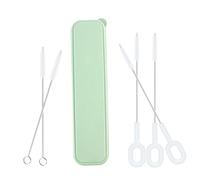 Générique Set de Brosses de Nettoyage Poignée Confortable en Pp Tailles Multiples Poils pour Biberons et pour Tasses et Gobelets