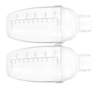 Générique Shaker à Cocktail en Plastique PC 2pcs 500ml avec Fonction Mélange et Filtration pour Thé Lait et Chocolat Chaud