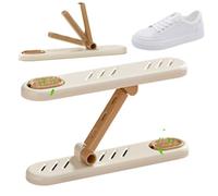 Générique Shoe Rack Expandable | 2-Tier Expandable Holder | Adjustable Shoe Stand with Aromatherapy Box | Ideal for Bedroom Closet Dorm Home Entrance Front Door Floor
