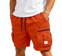 Générique Shorts Et Bermudas Homme Short De Travail Homme Haute Taille ÉLastique Bermuda Cargo Grande Taille Stretch RéSistant Multi-Poches Pantalon Court pour Chantier Jardinage RandonnéE ÉTé