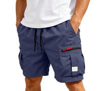 Générique Shorts Et Bermudas Homme Short De Travail Homme Haute Taille ÉLastique Bermuda Cargo Grande Taille Stretch RéSistant Multi-Poches Pantalon Court pour Chantier Jardinage RandonnéE ÉTé