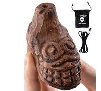 Générique Sifflet à Crier - Corne de poterie à sonorité Humaine effrayante, sifflets à Crier | pour Halloween, Carnaval, Maison hantée, Spectacle sur scène, fête à thème, rassemblements d'amis