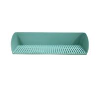 Générique Silicone Bathtub Water Guard - Longer Play Tub Shelf - Silicone Bathtub Splash Guard, Holder Storage Suction Cups Attach to Bath Tub No Water Spill in Bathroom for Kids