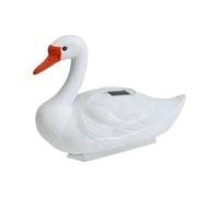 Générique Solar Pool Lights LED | Swan Shape Solar Smart Sensor Pond Lamp