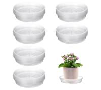 Générique Soucoupe pour | 30 Pièces Plaques Anti-Goutte Transparentes | Soucoupes d'Arrosage pour - pour Jardin Terrasse Balcon Cuisine Salon Serre Maison