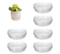 Générique Soucoupes pour d'Intérieur - 30 Pièces Plateau d'Égouttage Transparent | Soucoupes d'Arrosage pour,pour Terrasse, Véranda, Salon, Cuisine, Maison, Balcon, Patio, Jardin