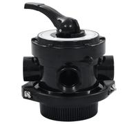 Générique Soupape à Multi-Voies pour Filtre à Sable ABS 1,5" 4 Voies, Quincaillerie, Plomberie, Fixations & Supports de plomberie, Soupapes de plomberie, (Poids 1.95KG)