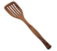 Générique Spatule Cuisine en Bois Manche Long, Pelle en Bois pour Frire, Robuste et Facile à Nettoyer, Cuisson la Maison Wok