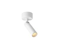 Générique Spot pour Plafond Moderne, Lumière de Piste LED Spot de plafond à faisceau étroit 5 W 4000 K, montage en surface, for bijouterie, musée, galerie, photo(A,WHITE_3 DEGREE_30X65MM_5W)