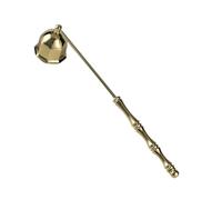 Générique Stainless Steel Candle Snuffer, Long Handle Bell Extinguisher | electroplated stainless steel candle snuffer features a safe bell extinguisher & long handle for -free, burn-free flame