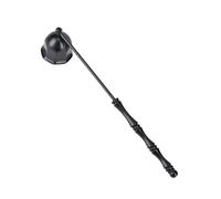 Générique Stainless Steel Candle Snuffer, Long Handle Bell Extinguisher | electroplated stainless steel candle snuffer features a safe bell extinguisher & long handle for -free, burn-free flame