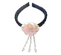 Générique Styles coréens coquille fleur casque conceptions Portable pour les célébrations culturelles des tenues élégantes Festival postiche