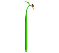 Générique Stylo à bille Leaf Pen - Papeterie étudiant pliable en silicone
