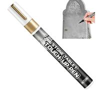 Générique Stylo de retouche pour pierre tombale | Marqueur De Retouche Pour Inscriptions Sur Pierre,Stylo restaurateur inscriptions effacées - Calcaire Marbre Granit Jardin Extérieur Cimetière Tombe