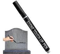 Générique Stylo Peinture Réparation Pierre Imperméable Séchage Rapide | Stylo de retouche pour pierre tombale Pour Inscriptions, Plaques Commémoratives, Marbre, Céramique, Granit, Calcaire