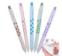Générique Stylos Gel Pour Journaling Lot De 5, Séchage Rapide, Pointe Fine,