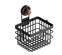 Générique Suction Cup Sponge Holder - Waterproof No Drill Storage Rack, 1 Piece Onion Ginger Garlic Organizer with Strong Suction Mount for Kitchen Countertop Bathroom Storage Use Set