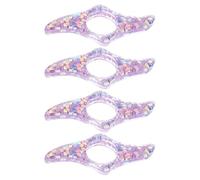 Générique Support de Pouce en Résine Lecture, Léger et Pratique, Lot de 4 Pièces pour Amis Amateurs de Lecture, pour Maintenir Pages Ouvertes en Position Allongée ou Debout