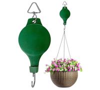 Générique Support de Rétractable,Support De Jardinière Robuste Et Réglable,Poulie Crochet | Pour Paniers De Jardin, Pots De Fleurs, Mangeoires À Oiseaux, Extérieur, Intérieur, Cour,