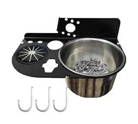 Générique Support D'organisation Pour La Collecte D'outils - Support De Rangement Universel En Métal Pour Échelle | Suport Organisateur D'outils À Main, Suport De Pochette Pour Décoration Intérieure