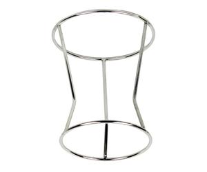 Générique Support Entonnoir Inox Triangulaire Stable Accessoire pour Petits Flacons et Pâtisserie Étagère Distributrice Octopus pour Cuisine