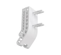 Générique Support Mural de Rangement pour Piles Rechargeables, Organisateur de Piles Rechargeables de Rangement En PP, Idéal pour Le Bureau, blanc