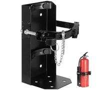 Générique Support mural robuste pour extincteur, compatible avec extincteur à poudre de 10 lb et CO2 de 5 lb, avec boulon réglable pour maison, garage, bureau, laboratoire, camion
