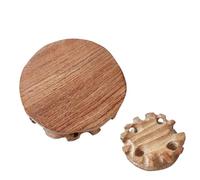 Générique Support Piédestal en Bois | Support d'Exposition Rustique Antidérapant - en Bois pour Comptoir De Cuisine - pour Thé Artisanat Bougie Parfum Bijoux Clés Cuisine Salle de Bain Chambre
