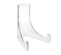Générique Support Transparent en Acrylique pour Présentation, Cadre Plat, Support pour Assiette en Céramique, Plat, Gâteau Thé (Grand Modèle 13x12,7x15,2 Cm)