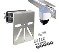 Générique supporto per grondaia per telecamera di sicurezza*1 Set Supporto in Acciaio Inossidabile, per Telecamera di Sicurezza,per Grondaia Parete Tetto Esterno Pannello Solare Domestico