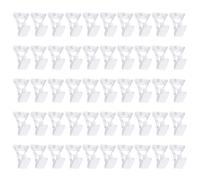 Générique Supports de Base de Boutons pour Badges en Acrylique Transparent, de chevalets d ' Affichage Pliables Auto-adhésifs pour Pochettes de Cartes à Collectionner, Broches de Badges, de Base