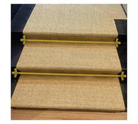 Générique Supports de Rail de Tapis réglables en Laiton Massif avec Embouts à Piston - Installation Facile et Design élégant