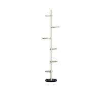 Générique Supports For Plantes Hautes, Étagères For D'intérieur, Support For À 6 Niveaux, Intérieur Et Extérieur, Plusieurs En Fer For, For Coin Jardinière, Balcon, Patio(White)