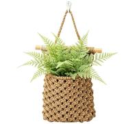 Générique Suspension pour en Boho Tressé Épaissi Léger Et Robuste | Décor Bohème Suspension Murale Pour En Pour Chambre Salle De Bain Cuisine Balcon Terrasse Bureau Et Porche