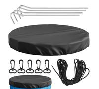 Générique Swimming Pool Cover | Tear-Resistant Dustproof Protector | Solar Pool Covers | for Outdoor Backyard Garden Home Swimming Winter Summer Vacation