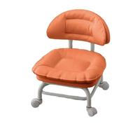 Générique Swivel Stool, Workshop Chair, Rolling Caster, Low Backrest | Silent 360° Casters, Padded Seat - Perfect for Workshop, Home, Garage, Studio, Office, Cleaning, Pedicure, Crafts