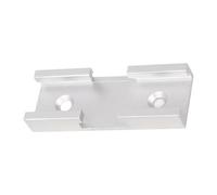Générique T pour Le Travail du Bois, Rainure D'intersection, Guide d'angle Universel pour Rail, Gabarit de Profil à Double Coupe pour établi, Argenté