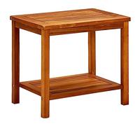 Générique Table Basse 50x35x45 cm Bois d'acacia Solide,Meubles,Tables,Tables Basses et Tables d'appoint,Tables Basses,Brun,4.9 KG,316404