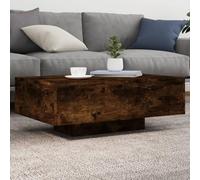 Générique Table Basse avec lumières LED chêne fumé 85x55x31 cm,Meubles,Tables,Tables Basses et Tables d'appoint,Tables Basses,Brun,18.16 KG,836613