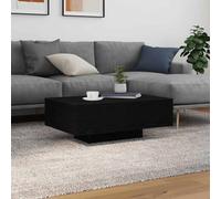 Générique Table Basse Chêne Noir 85 x 55 x 31 cm Bois d'ingénierie,Meubles, Tables, Tables Basses et Tables d'appoint, Tables Basses, Noir (Poids 16.5KG)