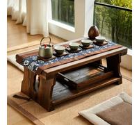 Générique Table Basse Japonaise, Table Pliante en Bois, Gain De Place