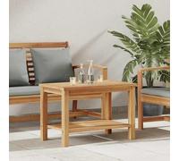Générique Table Basse Marron 70 x 40 x 45 cm Bois de Teck Solide,Tables de Jardin,42002308