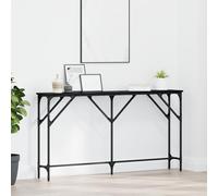 Générique Table Console Chêne Noir 140x23x75 cm Bois d'Ingénierie,Meubles,Tables,Tables Basses et Tables d'appoint,Tables d'appoint,Noir,8.13 KG,871335