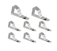 Générique Table Cover Clips L Shaped Heavy Duty Picnic Table Grips