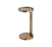 Générique Table d'appoint Basse de Luxe Nordic Light | Cadre en métal créatif avec rangement for salon et chambre à coucher