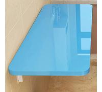 Générique Table Murale Pliante en Bois - Bureau Compact Escamotable pour Petits Espaces