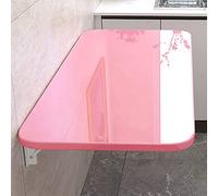 Générique Table Murale Pliante en Bois - Bureau Compact Escamotable pour Petits Espaces