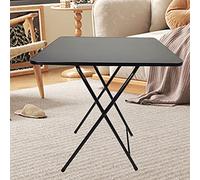Générique Table Pliante Carrée 4 Personnes - Petite Table Pliante Intérieur Extérieur, Table Compacte pour Cuisine, Jardin, Bureau ou Table d’Appoint Pliable Design Moderne
